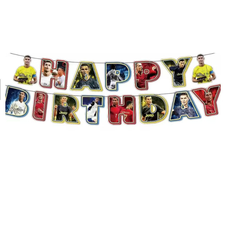 Ronaldo Birthday Decoration Set