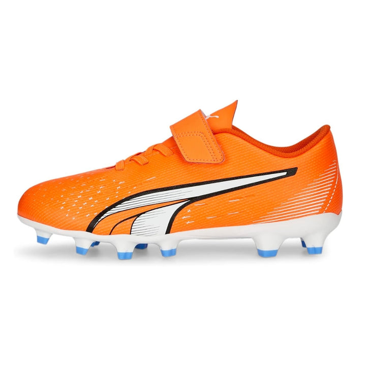 Puma Ultra Play FG/AG V Jr - Orange / White / Blue