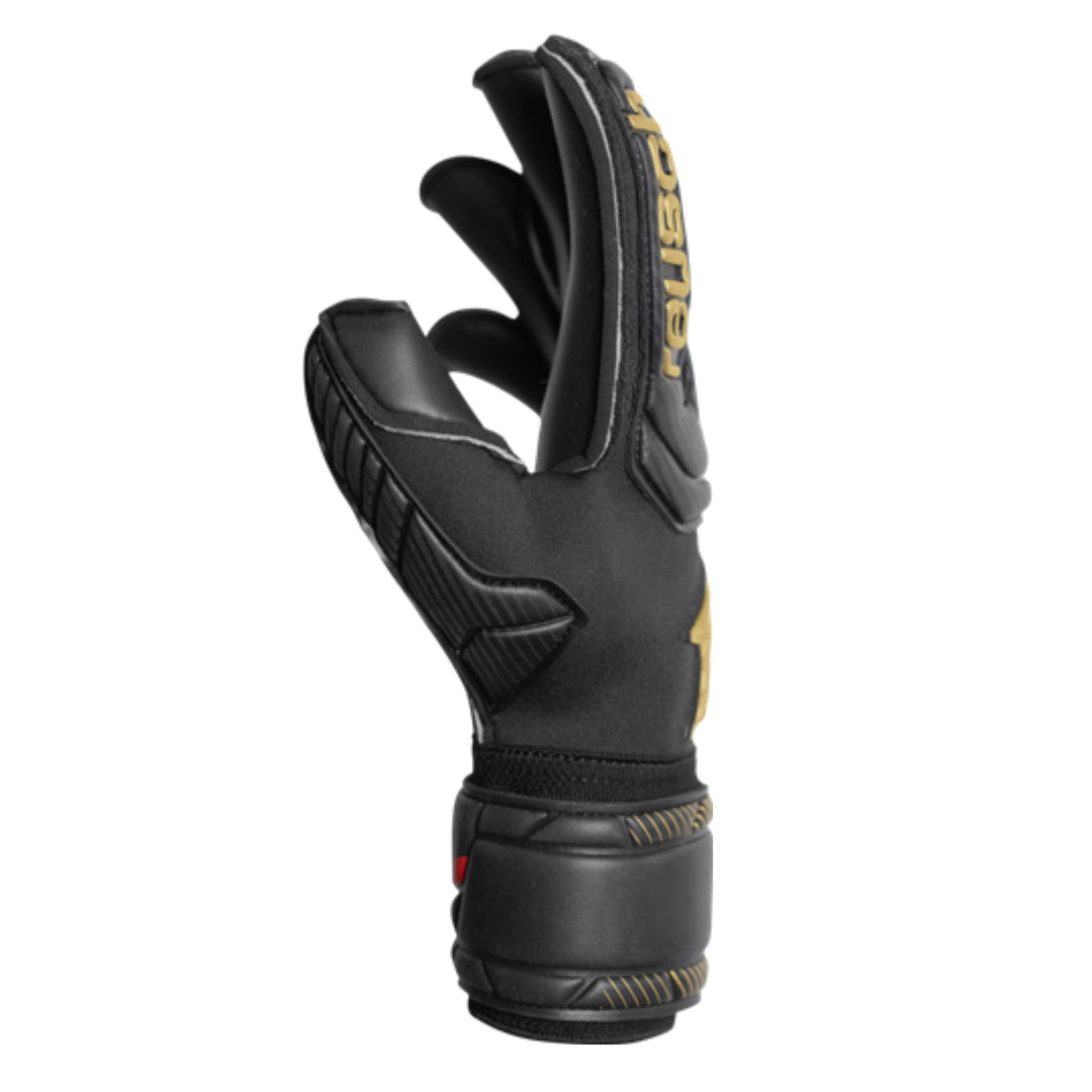 Reusch Attrakt AB1 Gloves - Black / Gold