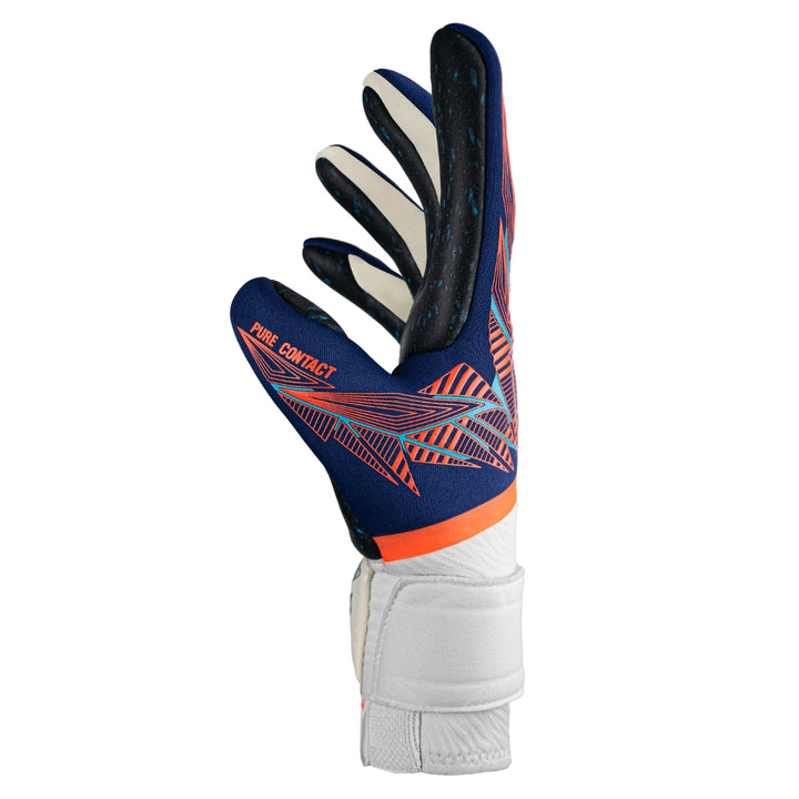 Reusch Goal Keeper Gloves - Pure Contact Fusion - Blue / Orange / Black