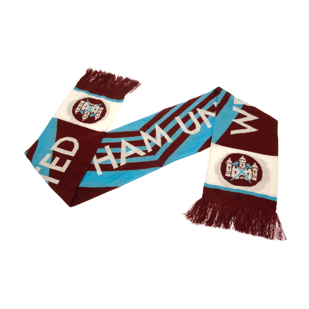 West Ham United FC Retro 1976 Scarf