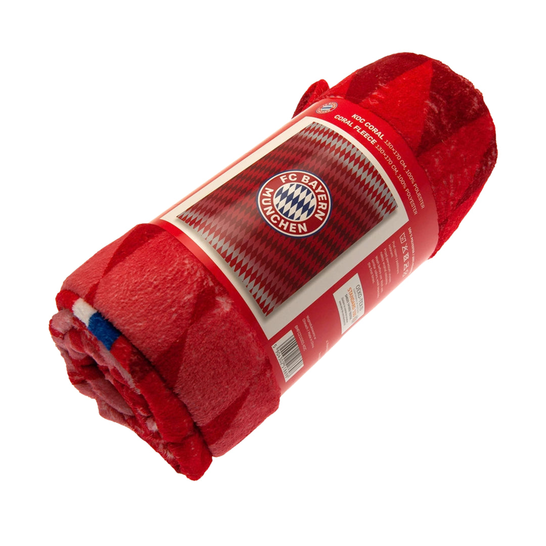 FC Bayern Munich Fleece Blanket