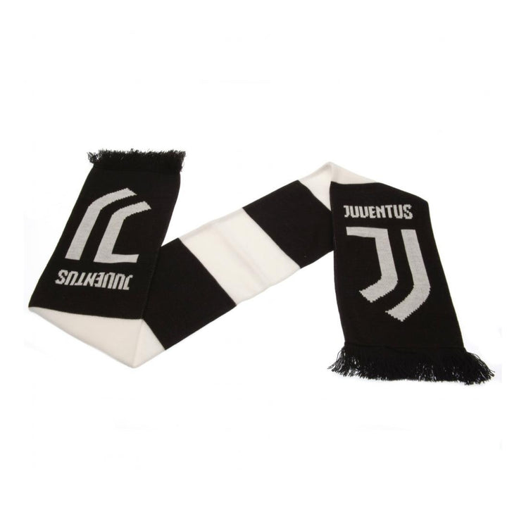 Juventus Bar Scarf - Black / White