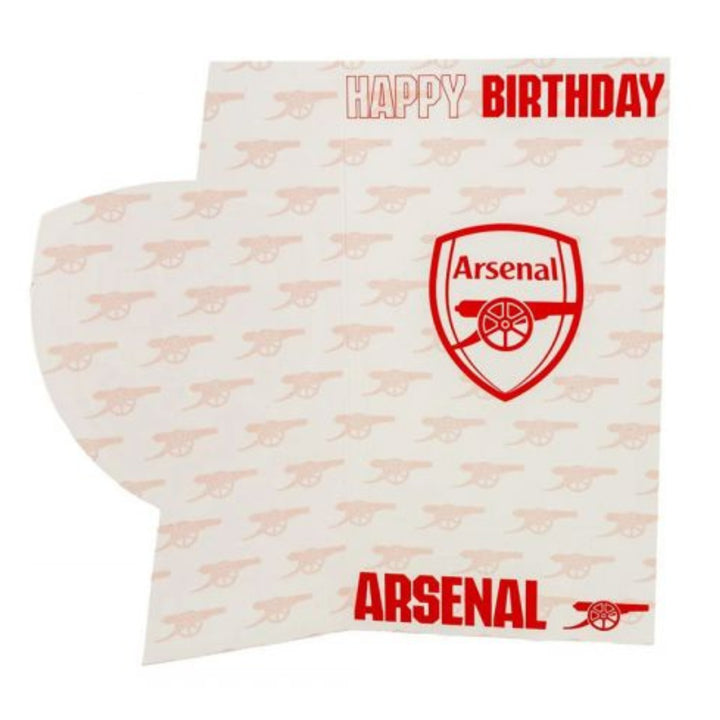 Arsenal FC Crest Birthday Card