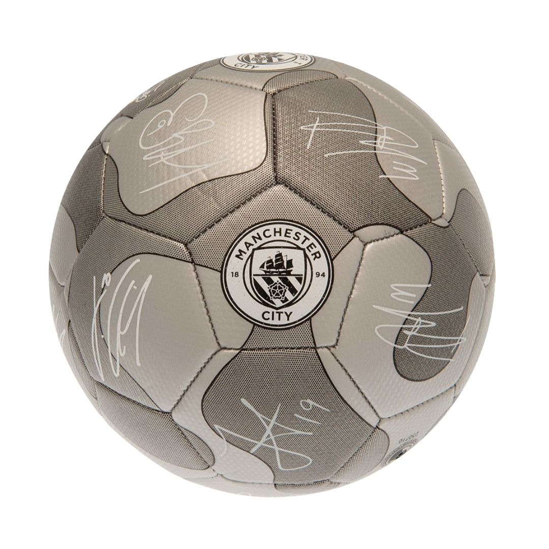 Manchester City FC Camo Sig Football