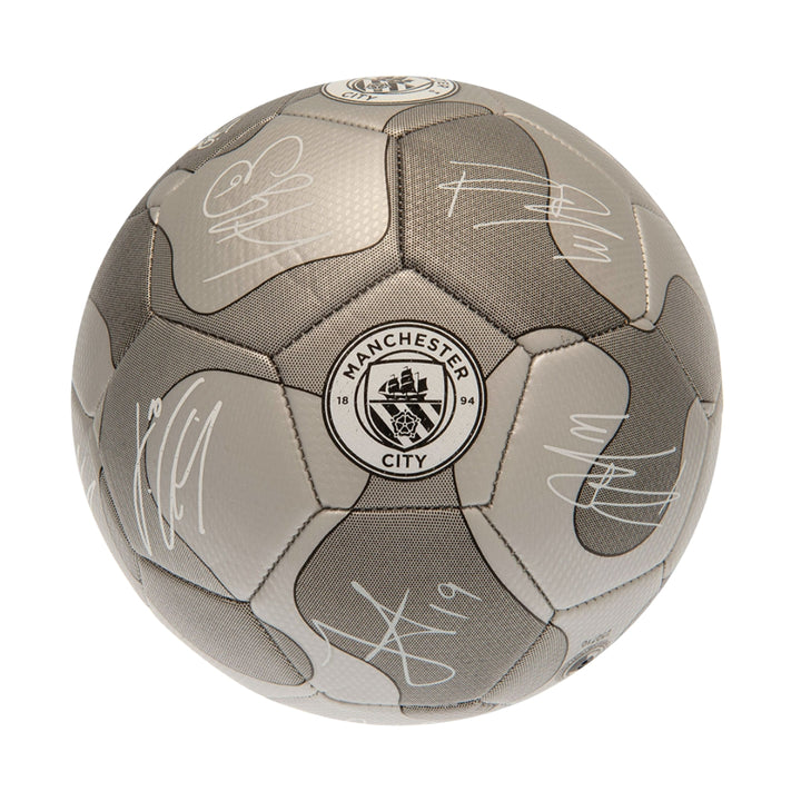 Manchester City FC Camo Sig Football