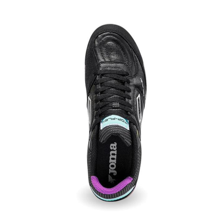 Joma Top Flex 26 Futsal Shoe - Black / Yellow / Purple