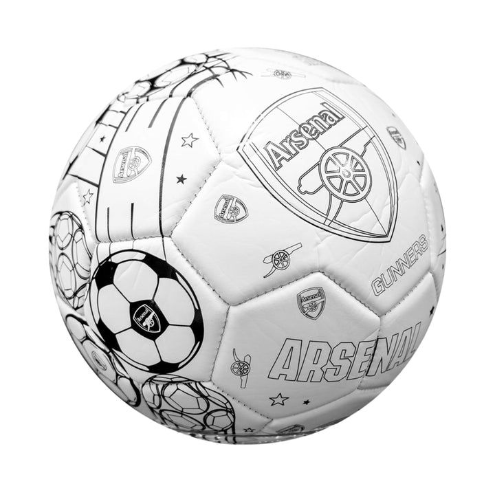 Arsenal FC 'Colour In' Mini Football Set
