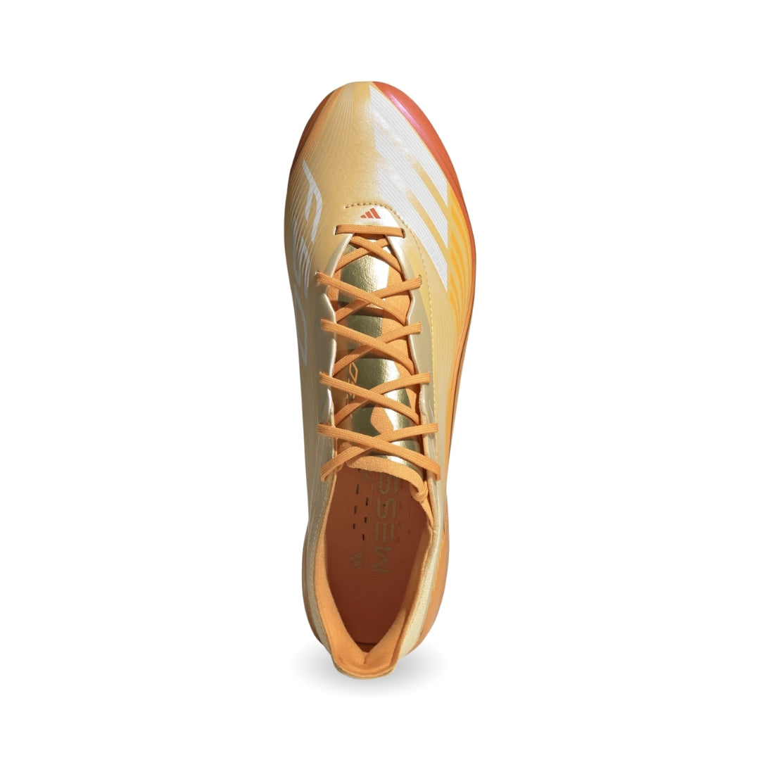 F50 Messi Elite FG Boots – Tangerine / Gold