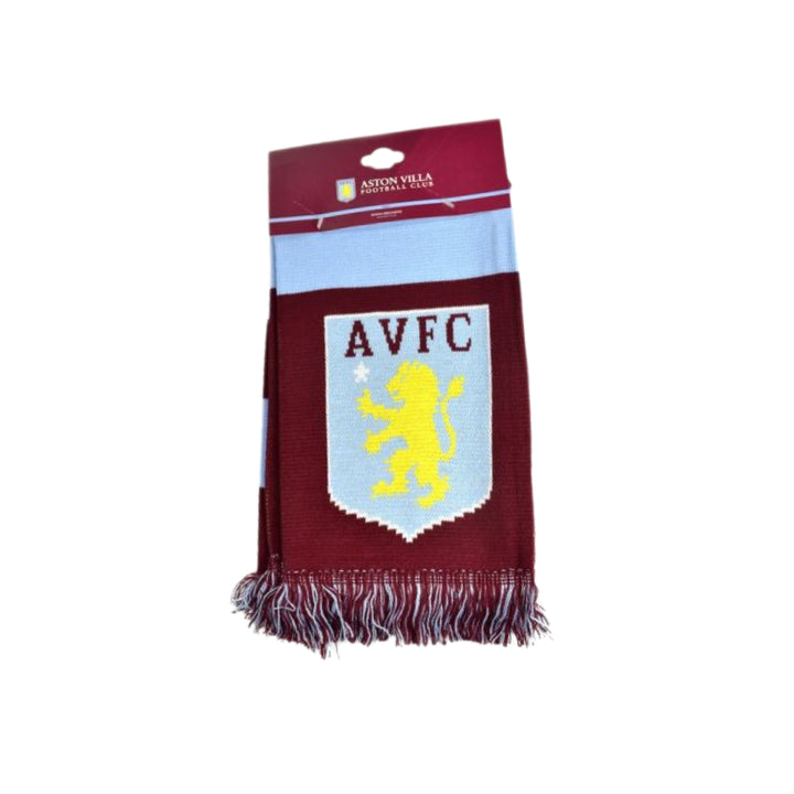 Aston Villa Nero Scarf Classic Crest