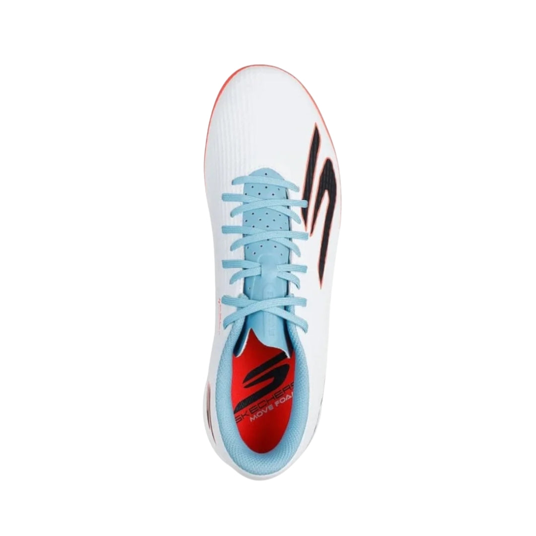 Skechers SKX 2 Academy Indoor Court - White / Turquoise / Pink