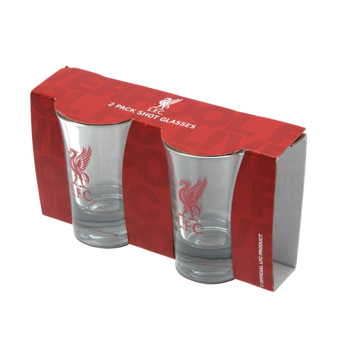 Liverpool FC Shot Glass 2 Pack
