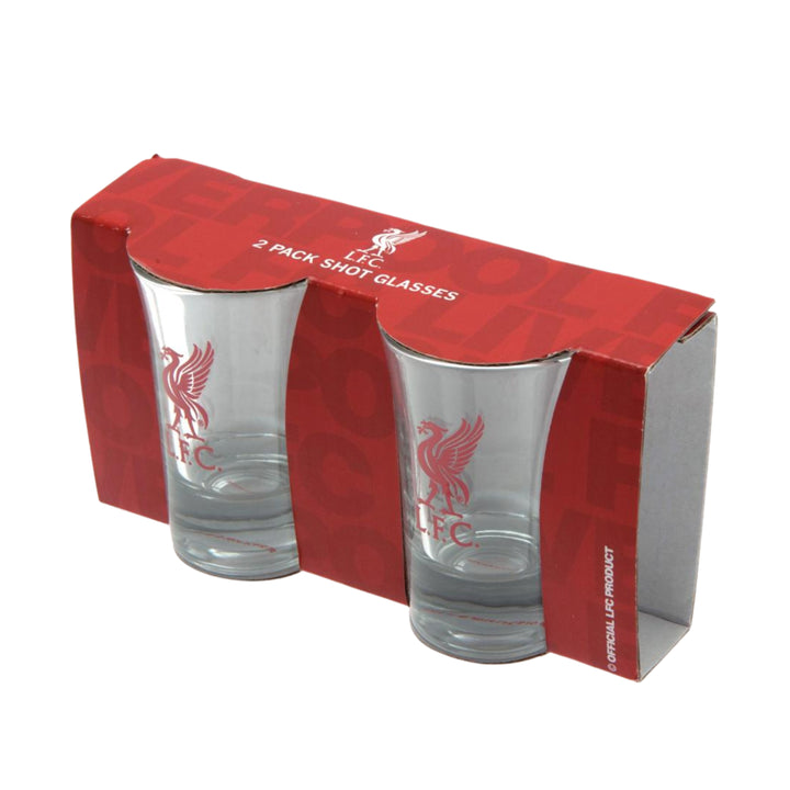 Liverpool FC Shot Glass 2 Pack