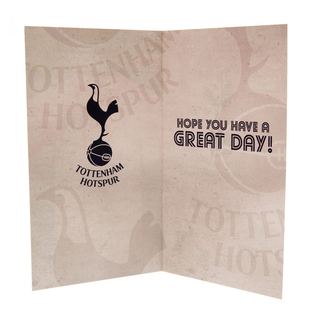 Tottenham Hotspur FC Retro Shirt Birthday Card