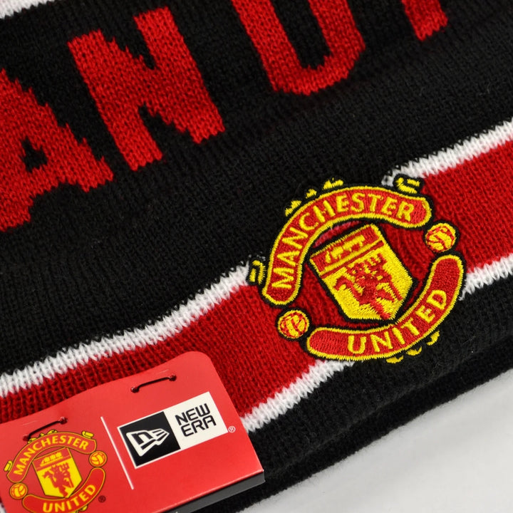 Manchester United FC Jake Knitted Bobble Hat
