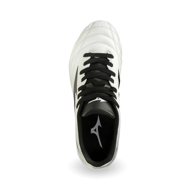 Mizuno Waitangi II Club 6x2 Super Wide SG Boots – White / Black