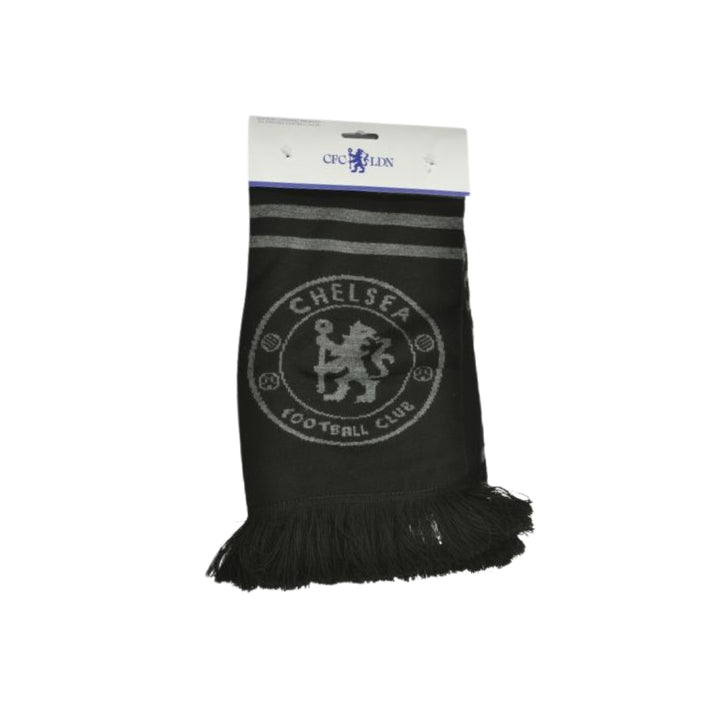 Chelsea FC Workday Grey Black Scarf