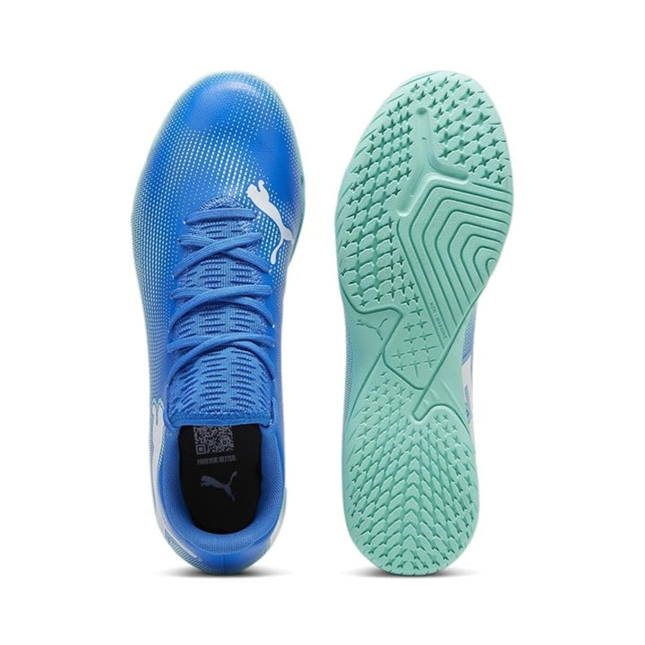 Puma Futsal - Future 7 Play IT - Hyperlink Blue / Blue Mint / Puma White