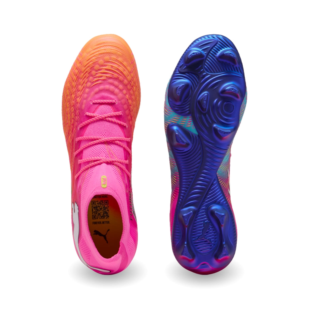 Future 9 Ultimate FG - Poison Pink-Sun Stream-Bright Aqua-PUMA White