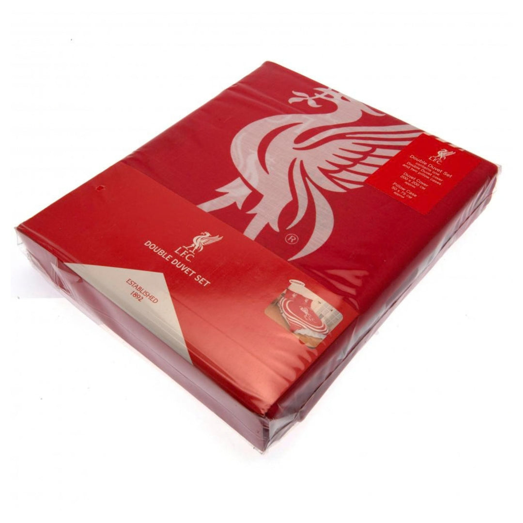 Liverpool Pulse Reversible Double Duvet Set