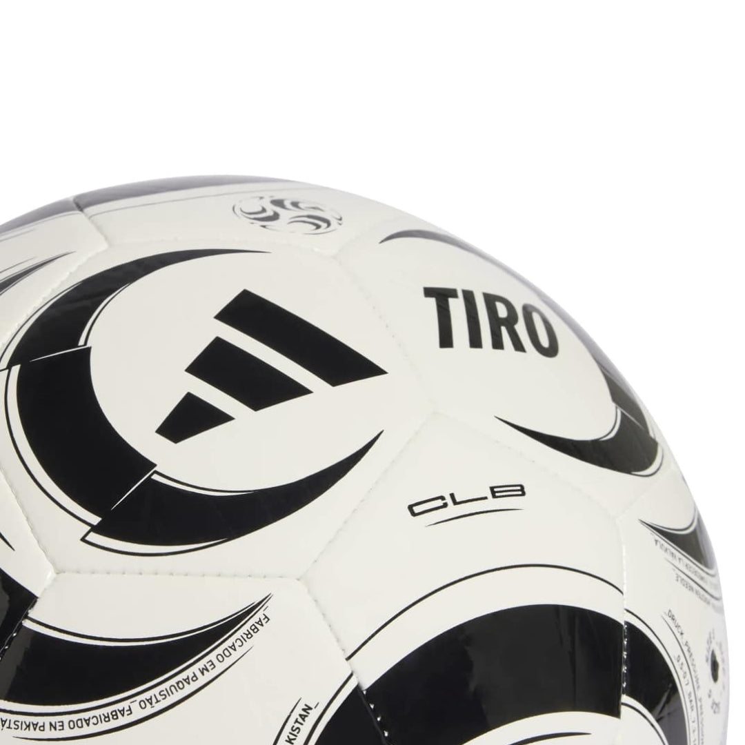 Tiro Club Ball - White / Black