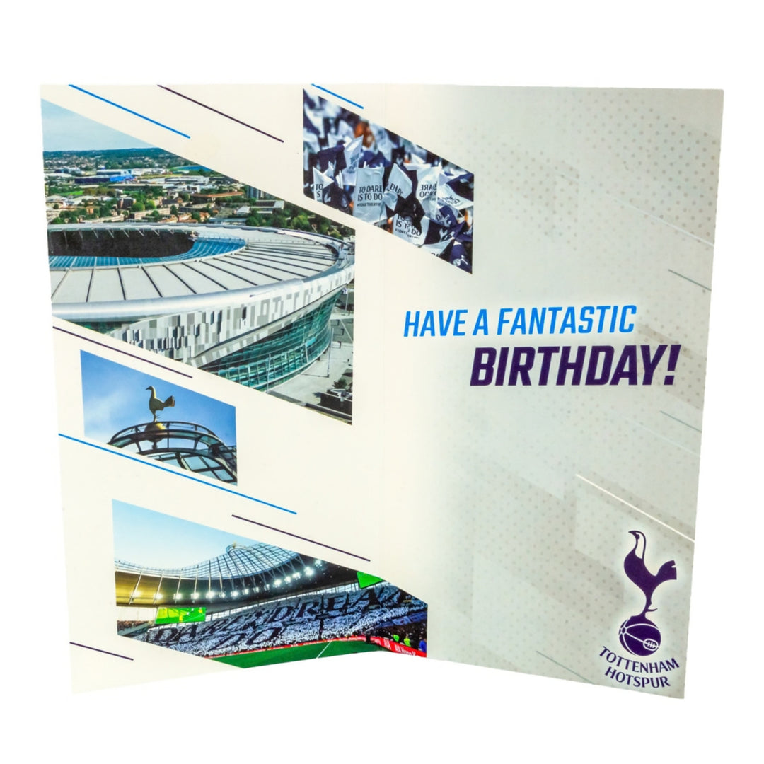 Tottenham Hotspur FC Personalised Birthday Card