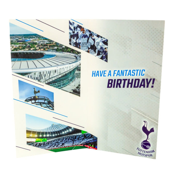 Tottenham Hotspur FC Personalised Birthday Card