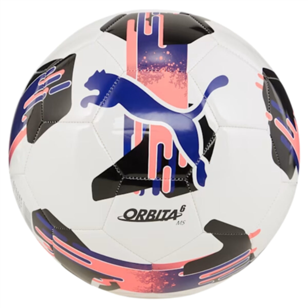 Puma Orbita 6 MS Football - WHITE/LAPIS LAZULI