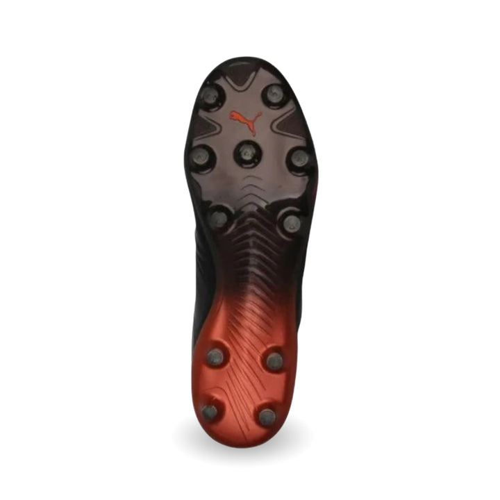Puma King Platinum 21 FG/AG Boots - Black / Red