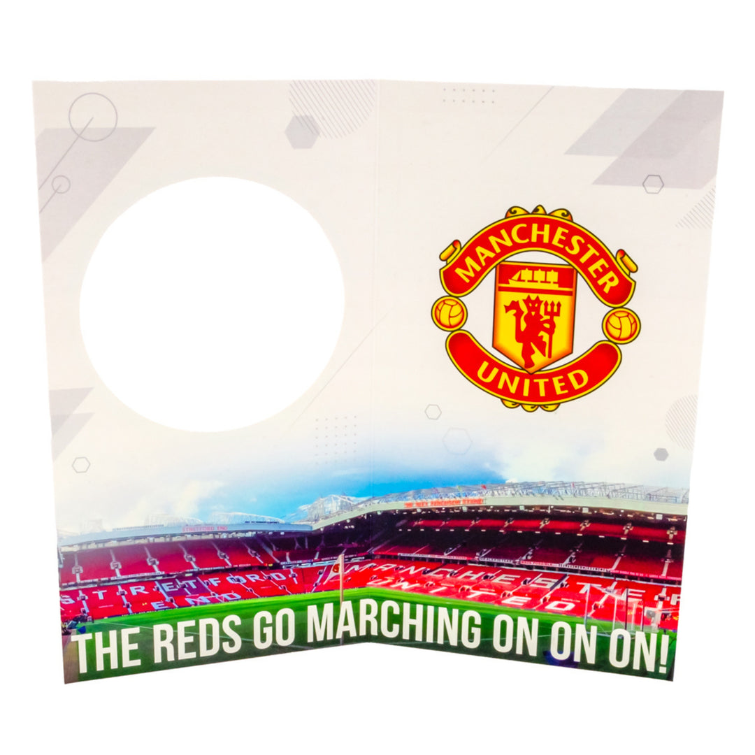 Manchester United FC Glory Glory Birthday Card