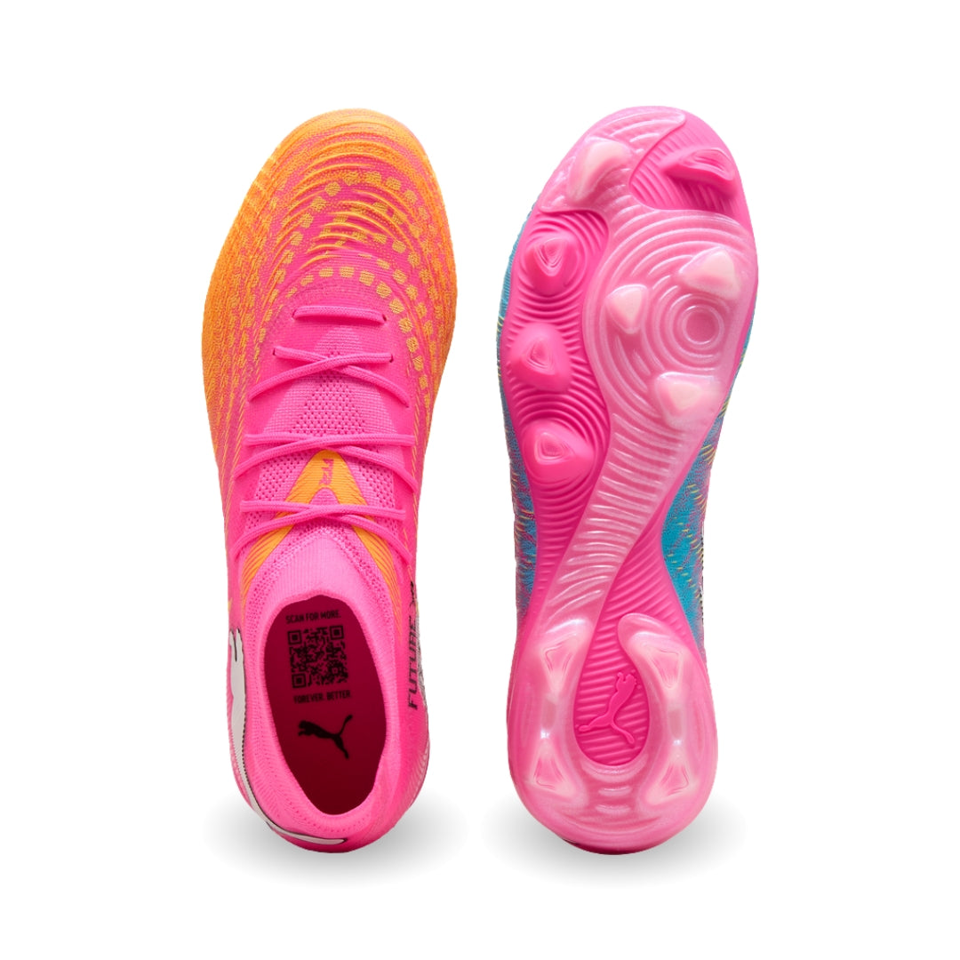 Future 9 Match FG/AG - Poison Pink-Sun Stream-Bright Aqua-PUMA White