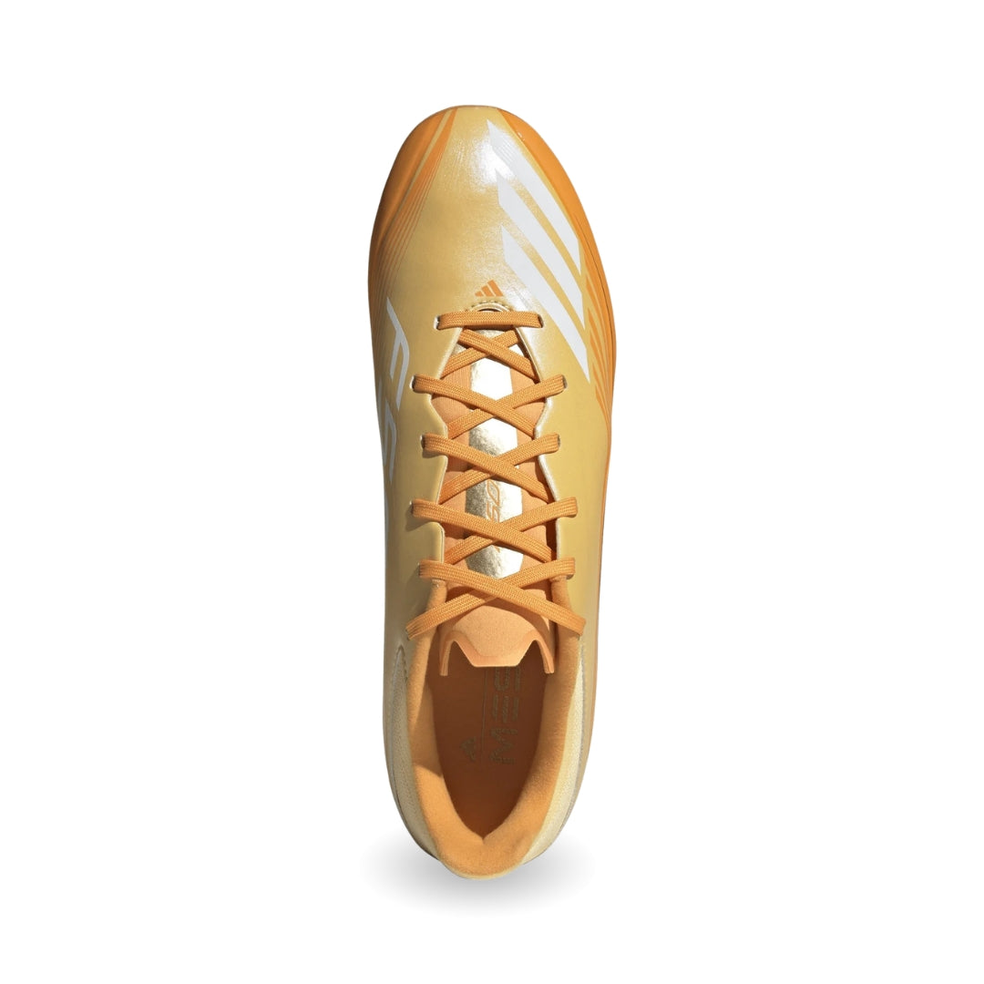F50 Messi League FG/MG Boots - Tangerine / Gold