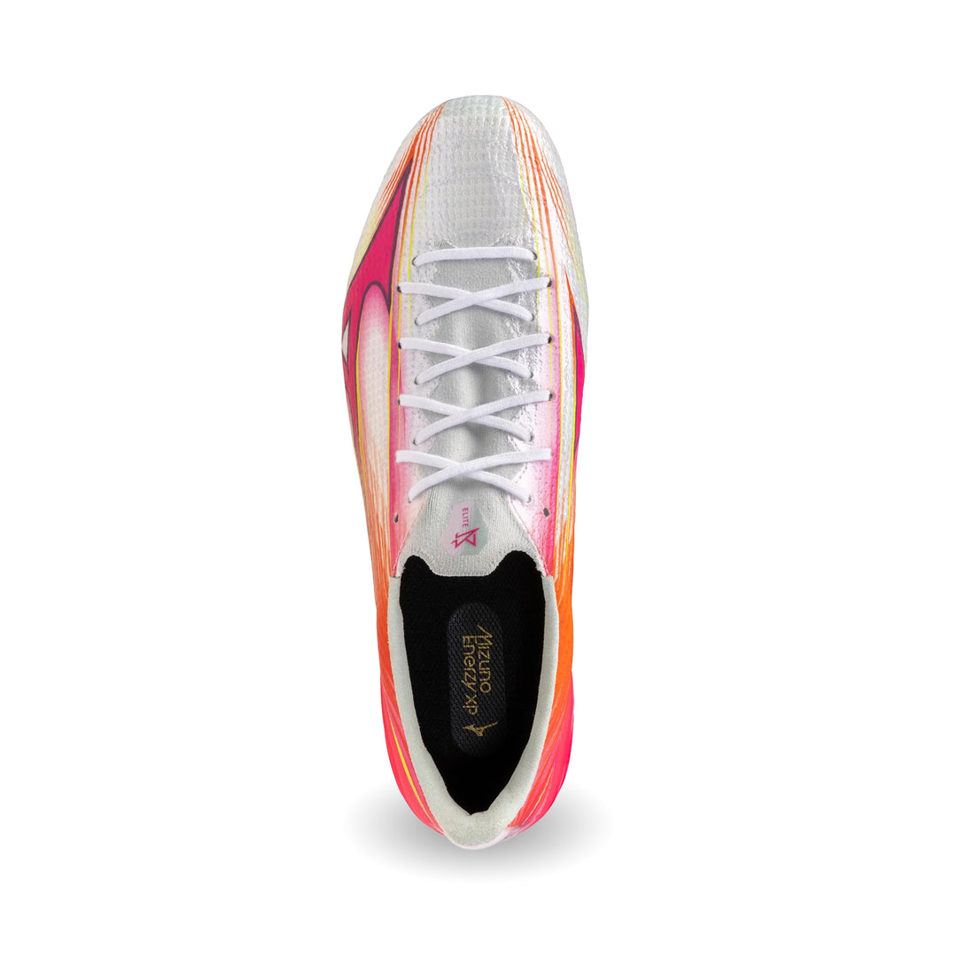 Mizuno Alpha lll Elite FG Boots - White / Pink Tetra / Fuchsia Purple