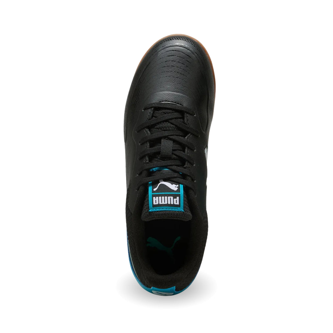 Puma Truco lll Jr Indoor Shoes - Black / Aquatic Tropical Blue