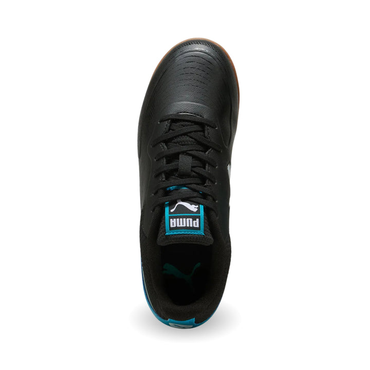 Puma Truco lll Jr Indoor Shoes - Black / Aquatic Tropical Blue