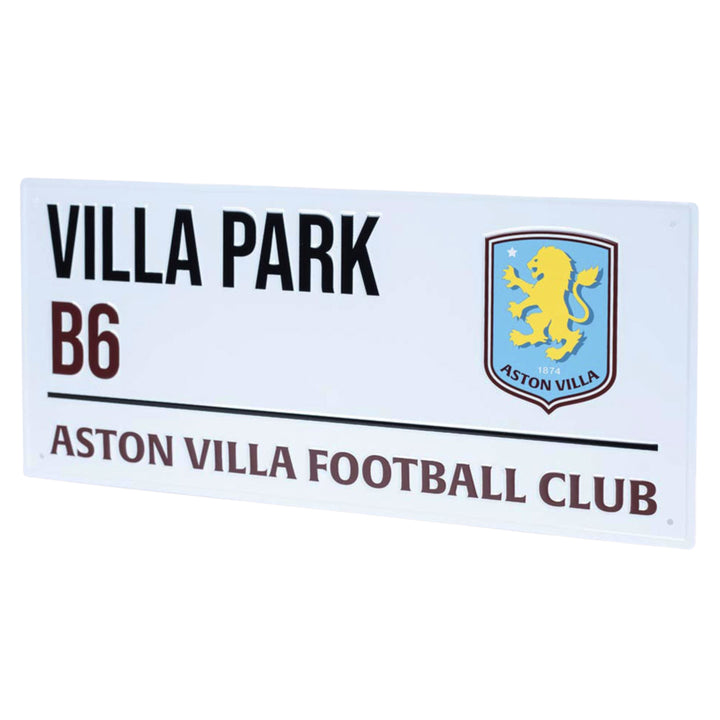 Aston Villa FC Street Sign