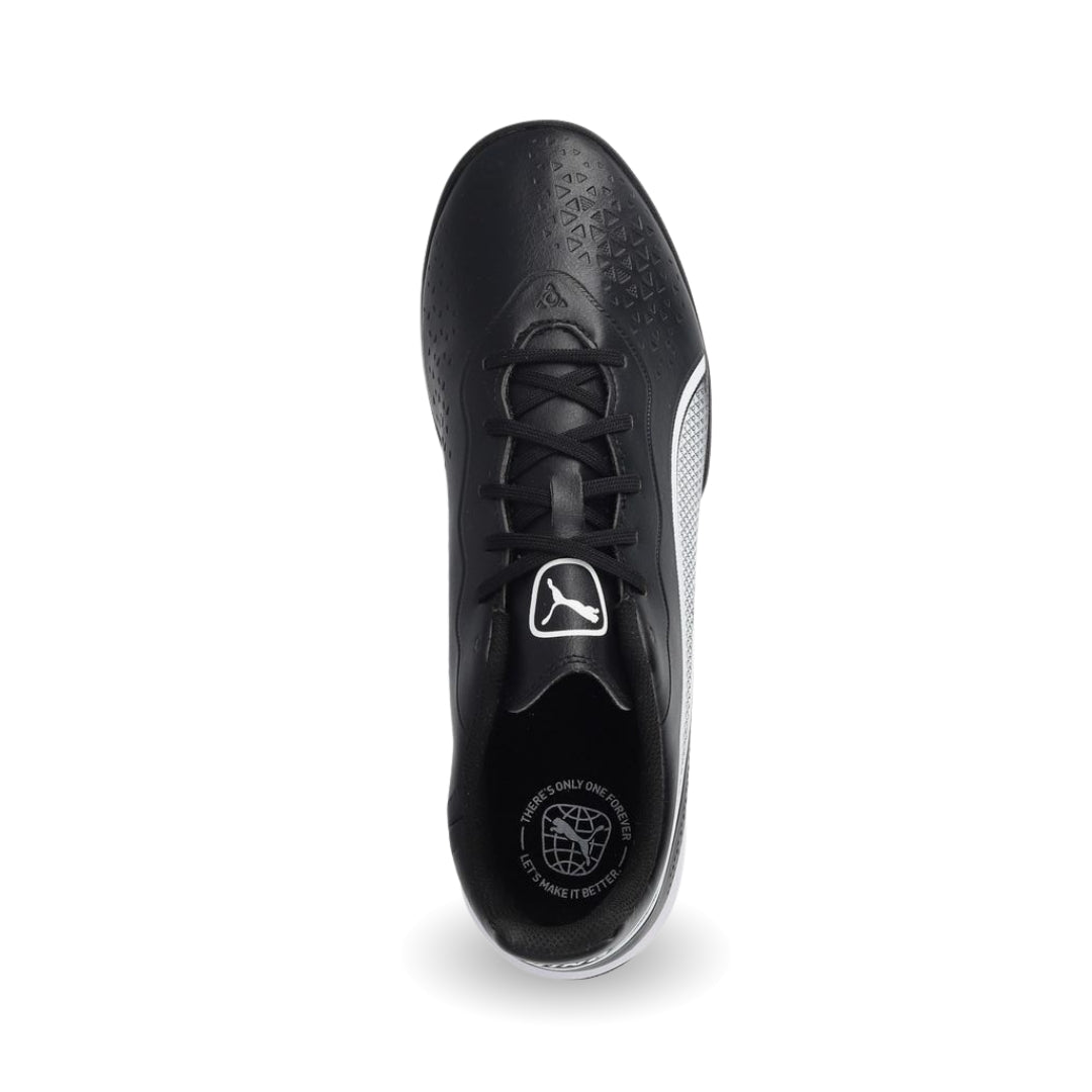 Puma King Match TT Turf Shoes - Black / White
