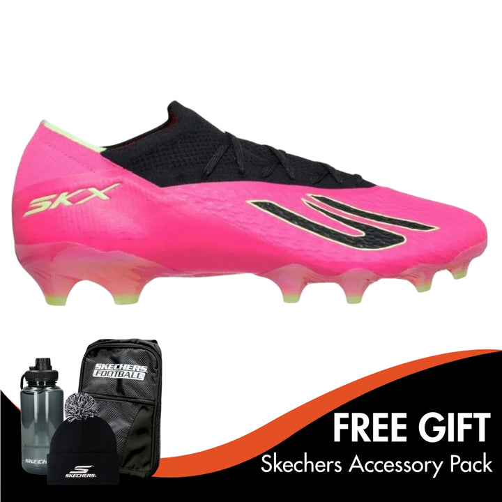 Skechers SKX_2 Elite FG - Pink / Black / Lime