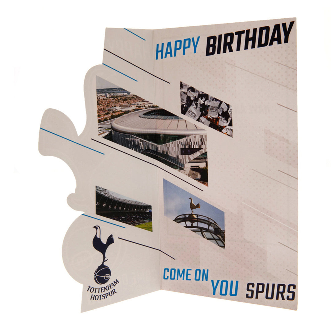 Tottenham Hotspur FC Crest Birthday Card