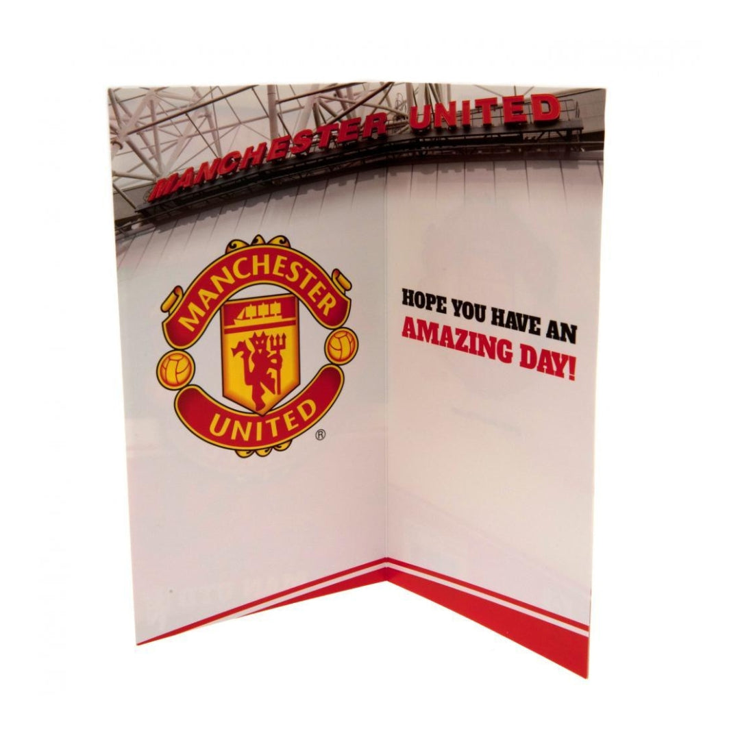 Manchester United FC Birthday Card