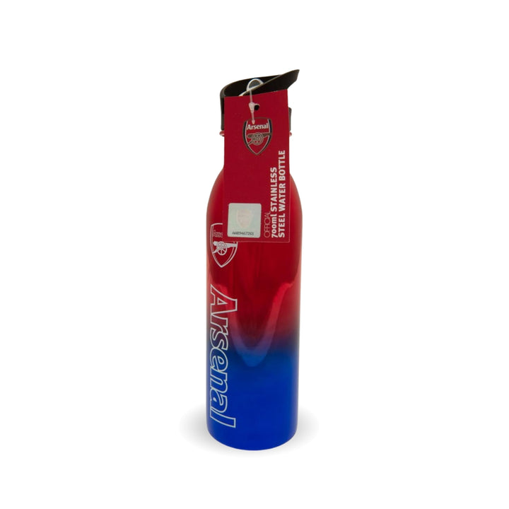 Arsenal FC UV Metallic Drink Bottle - Red