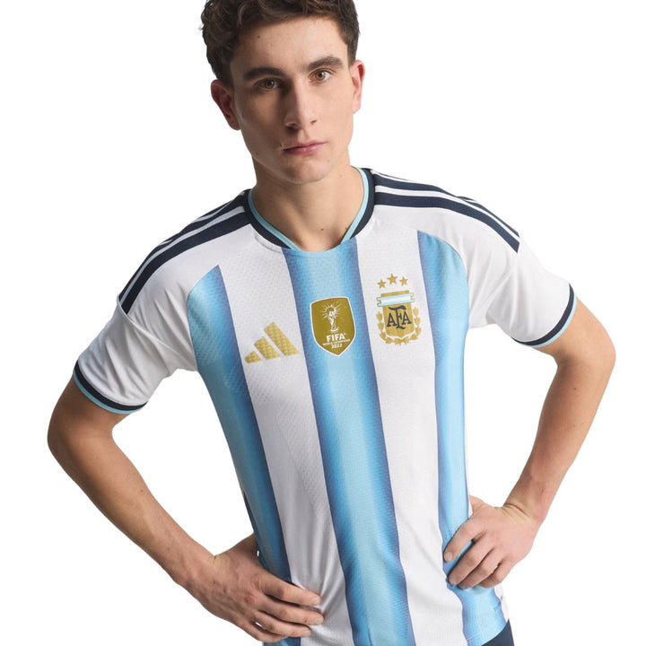 Argentina 26 Home Authentic Jersey