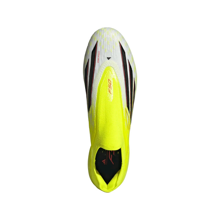 F50 Elite Laceless FG Boots - Yellow / Black / Red