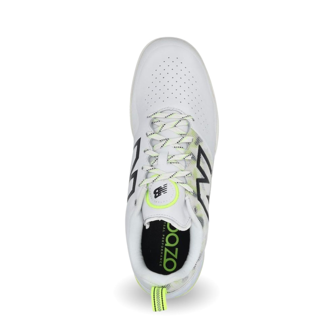 New Balance Futsal - Audazo Pro IN V6 - White / Hi-Lite / Light Cyclone