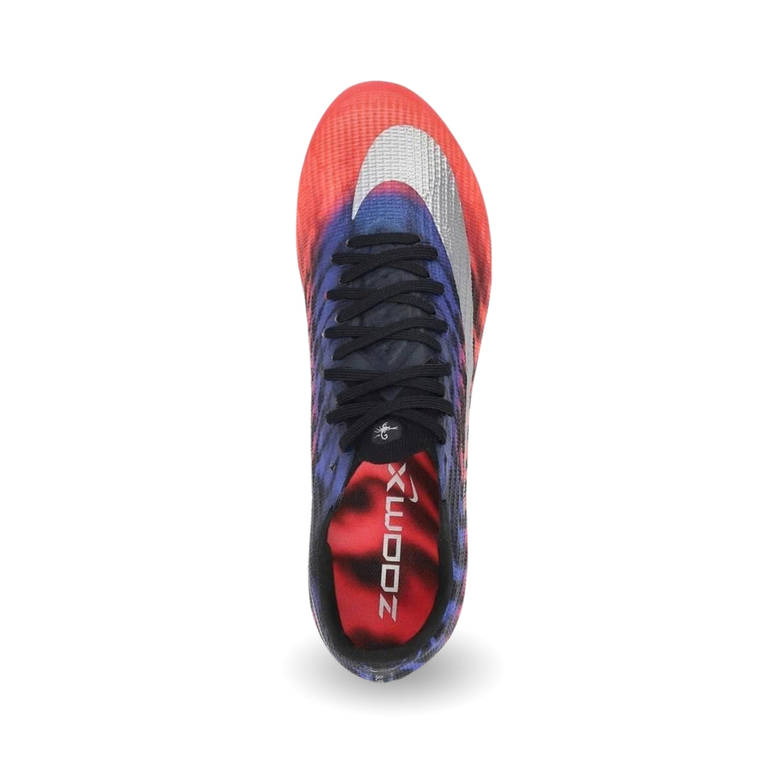 Nike Air Zoom Mercurial Superfly 11 Elite AG Scorpion - Blue / Red / Silver Metallic LIMITED EDITION