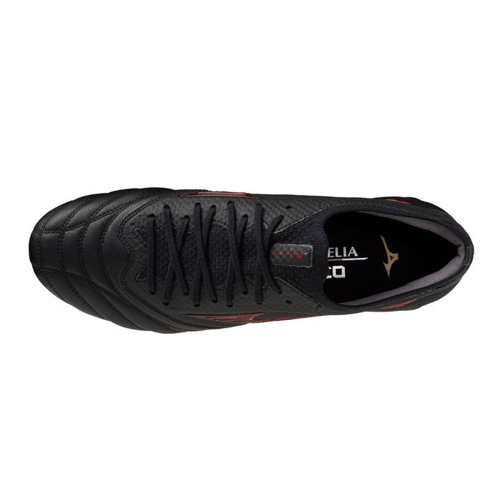 Mizuno Morelia Neo IV β Elite FG - Black/MORELIA 40th Red/Black