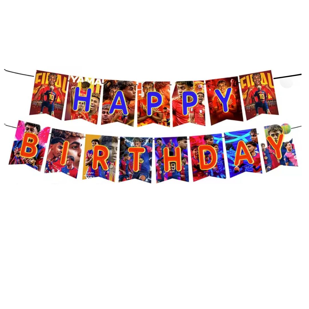 Lamine Yamal Birthday Decoration Set