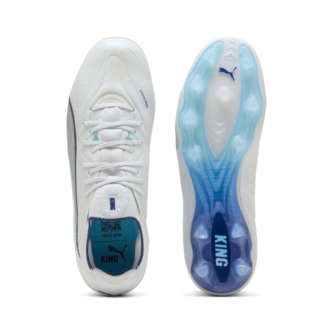 King 20 Ultimate FG/AG - Silver Mist / Blue Jewel / Vibrant Blue