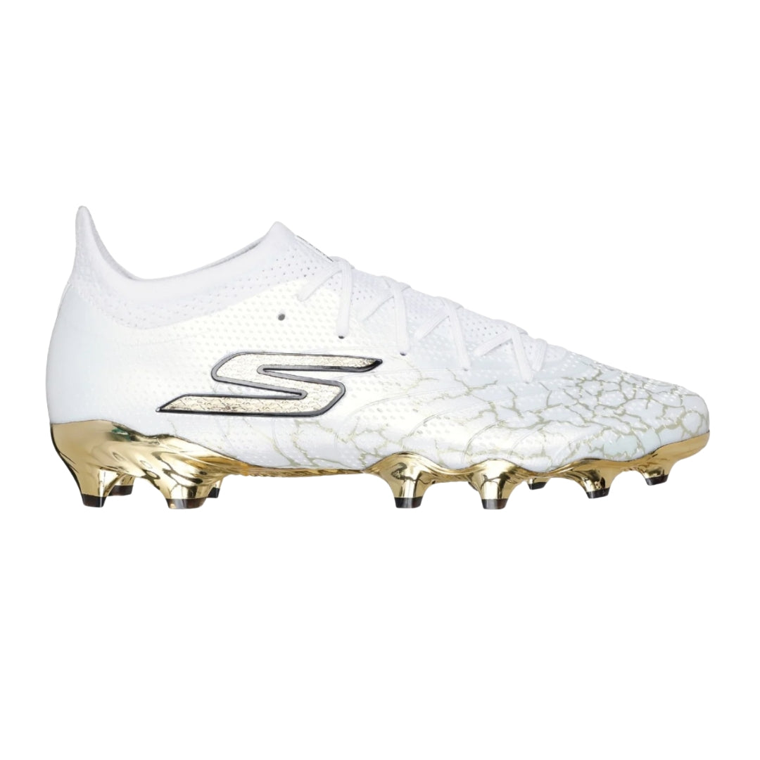 Skechers SKX 1.5 Elite FG - WHITE/BLACK/GOLD