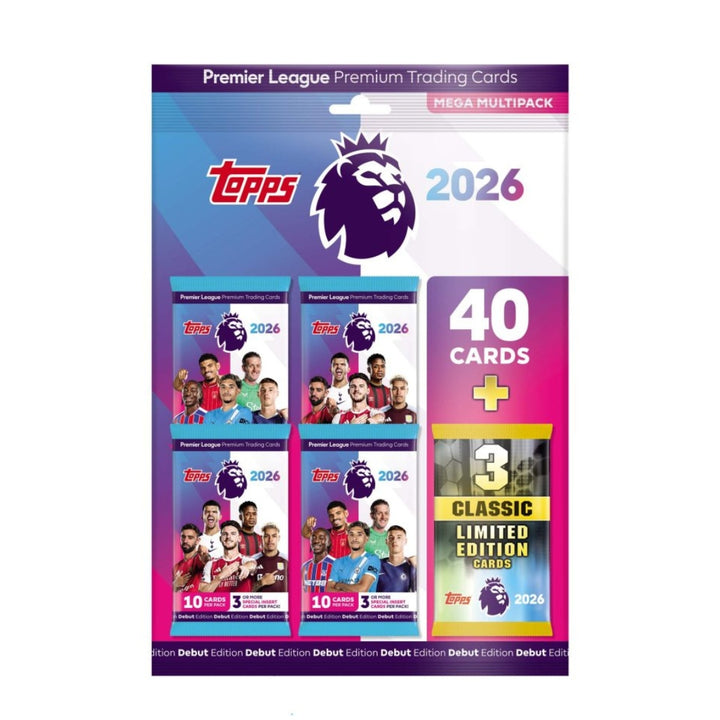 Topps Premier League 2026 - Mega Multipack